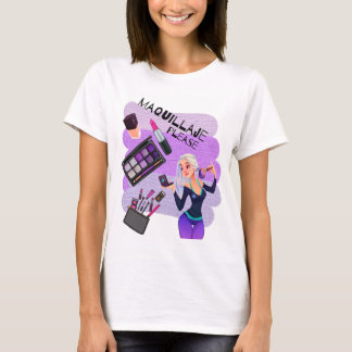 För latinas sminkälskare t shirt