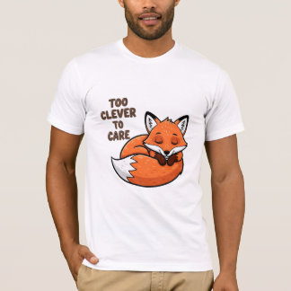 För lätt att ta hand om - Spipfoxillustration T Shirt