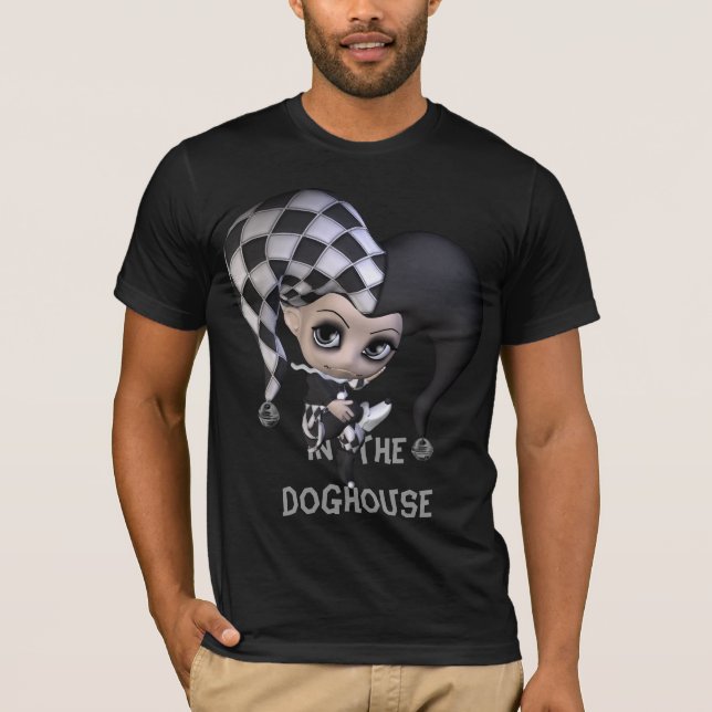 För ledsen gyckelmakare lite t-shirt (Framsida)