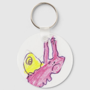 För ledsen snigel Keychain lite vid Sadie Nyckelring