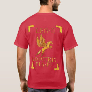 För Legio II Adiutrix för romare 2 T-tröja Pia T-shirt