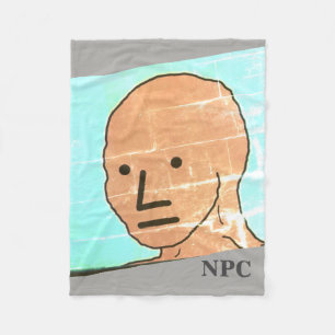 För leklek för NPC MEME rolig filt