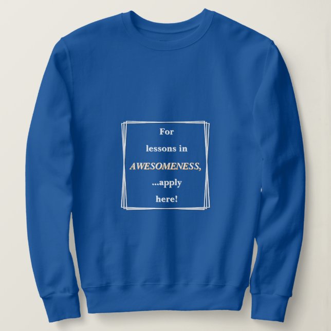 För lektioner i fantastiskhet t shirt (Design framsida)
