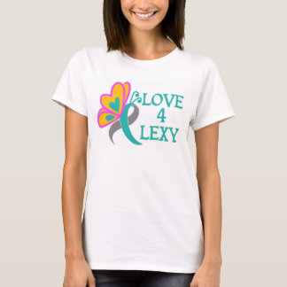 För Lexy för kärlek 4 T-tröja medvetenhet T-shirt