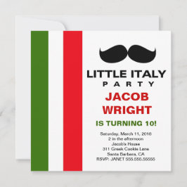 För LGC italienparty lite Inbjudningar