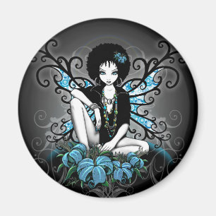 För Lillies för Retro kricka "för china" magnet