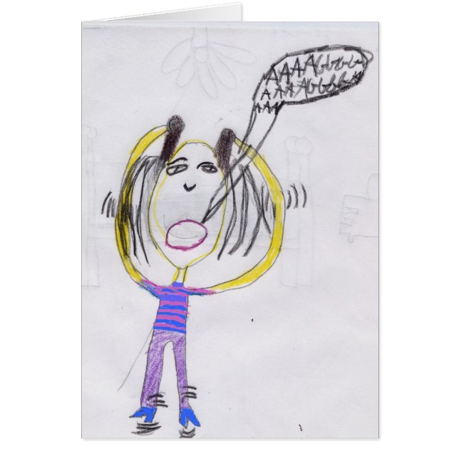 FÖR LITE TIME HÄLSNINGSKORT (Framsidan)