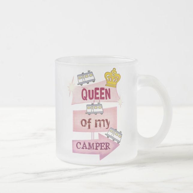 För livsstilkaffe för campare/RV mugg (Höger)