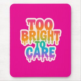 För ljus att ta hand om - Neon Drip Typography med Musmatta