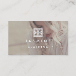 För logotypdesign för ★ modern fotografi visitkort