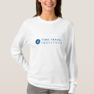 För logotyplångärmad för vit TTI T-tröja Tee Shirt