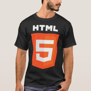 För logotypofficiell för HTML 5 W3 W3C Tröja