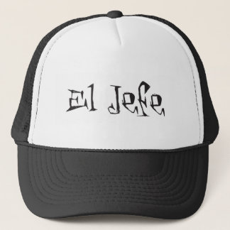 För logotyptuerto för El Jefe funky Truckerkeps
