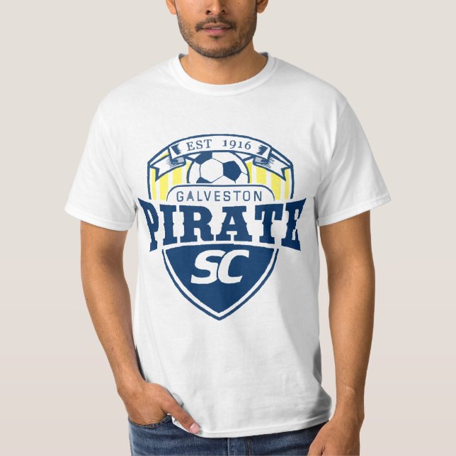 För logotyputslagsplats för pirat stor skjorta t shirt (Framsida)