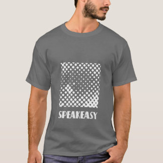 För London för Speakeasyklubblogotyp klubb Tee Shirt