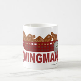 För Lookhöna för Wingman militär slogan Kaffemugg