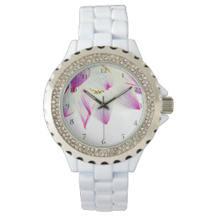 För lotusblommablomma för *~* andlig näckros p armbandsur