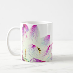 För lotusblommaReiki för *~* ljus fylld massage Kaffemugg