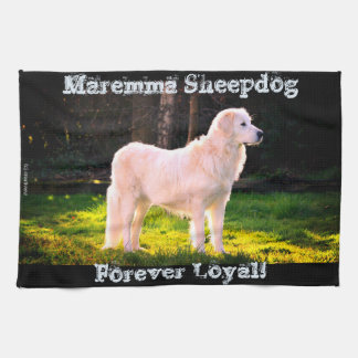 För Loyal Maremma Kökshandduk