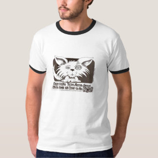 För lycklig kattungen lite omkring som går Nutso T-shirt
