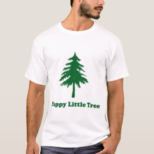 För lycklig träd lite t-shirt