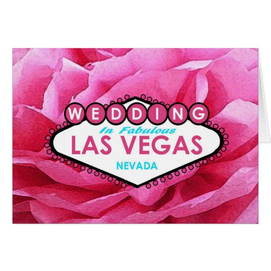För Mache LAS VEGAS för rosor pappert kort BRÖLLOP