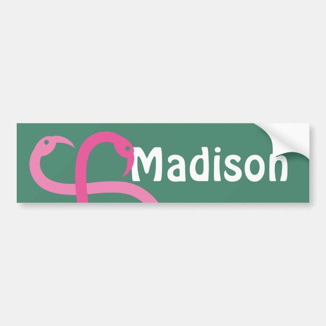 För Madison för bildekalvisuellt hjälpmedel roliga Bildekal (Framsidan)