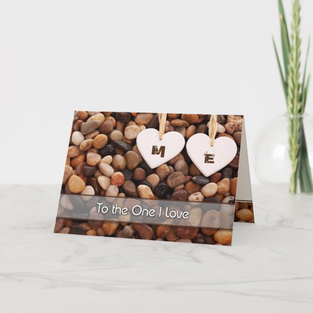 För Make på Alla hjärtans dag Helgkort (Framsida)