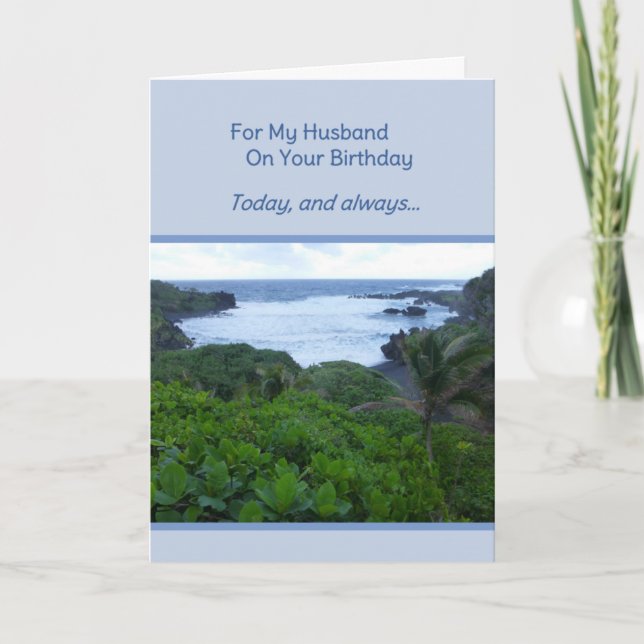 För Make på födelsedagen Kort (Framsida)