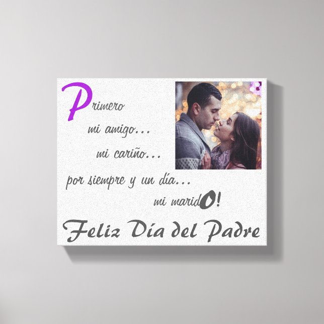 För Makearna dagen Darling Esp Canvastryck (Framsida)