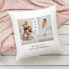 För Mamma | Modern 2-fotrutnät Kudde