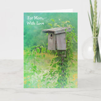 "För Mamma", naturfödelsedag Kort