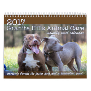För månadstidningvägg för 2017 GHAC kalender