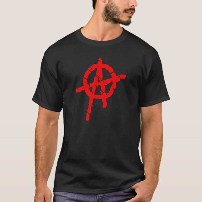 För manar anarkiT-tröja och kvinnor T-shirt (Framsida)