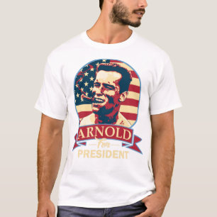För manar arnold till president Jesse Ventura D T Shirt