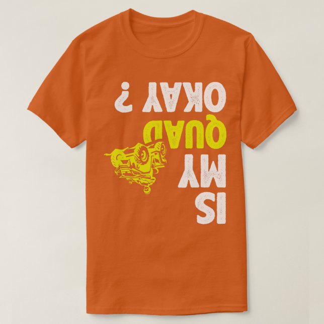 FÖR MANAR AV Quad Tävla Gift T Shirt (Design framsida)