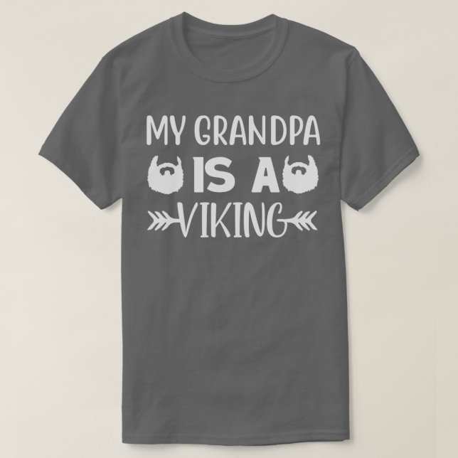 För manar Beard-gåvor är en viking T Shirt (Design framsida)