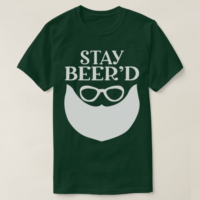 För manar Beard-gåvor - Beerd T Shirt (Design framsida)