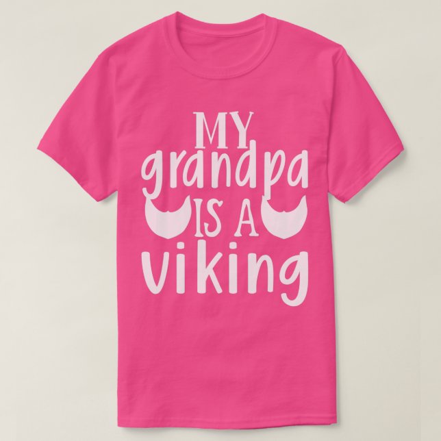 För manar Beard-gåvor min morfar är en viking T Shirt (Design framsida)