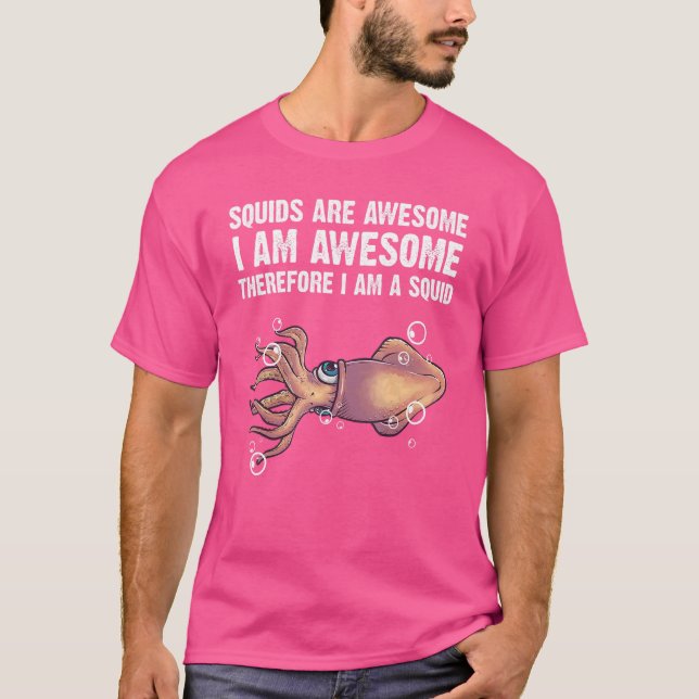 För manar bläckfiskar av bläckfisk av bläckfisk Te T Shirt (Framsida)