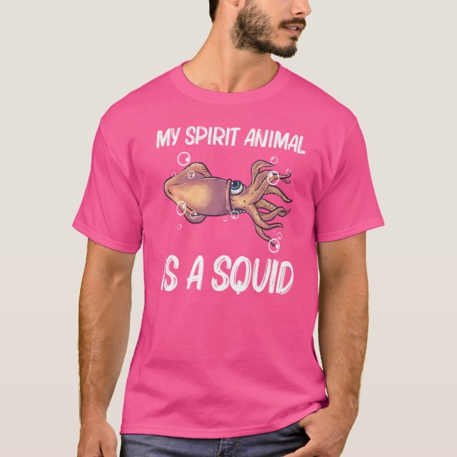 För manar bläckfiskar av bläckfisk av bläckfisk Te T Shirt (Framsida)
