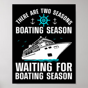 För manar Boat Lov för Boat Boat Boat Poster