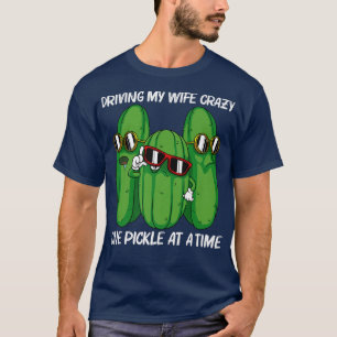 För manar bojkott för coola Pickle Food Cucumb T Shirt