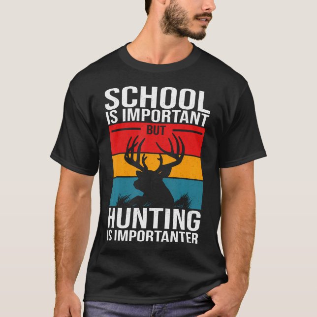 För manar boys Kids Hunter Hjort Cl T Shirt (Framsida)