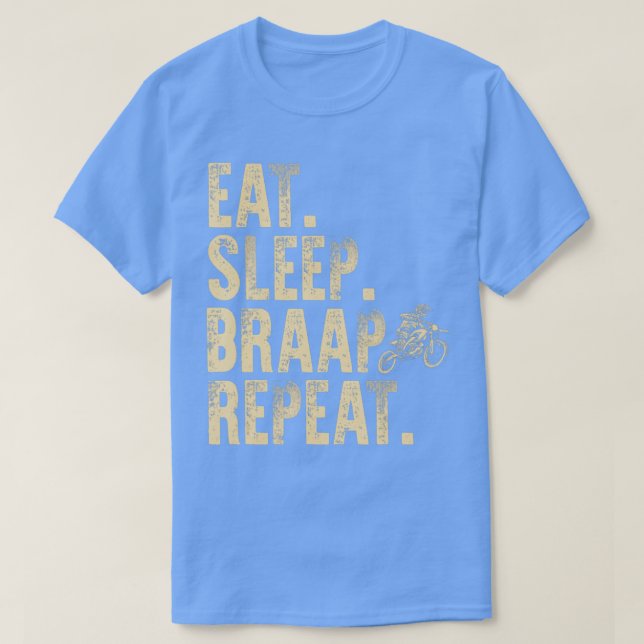 För manar Boys Kids Motorcykel Ri T Shirt (Design framsida)