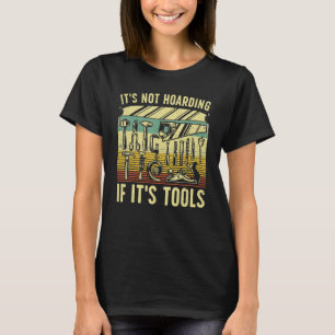 För manar Carpenter Wood Working Verktyg T Shirt