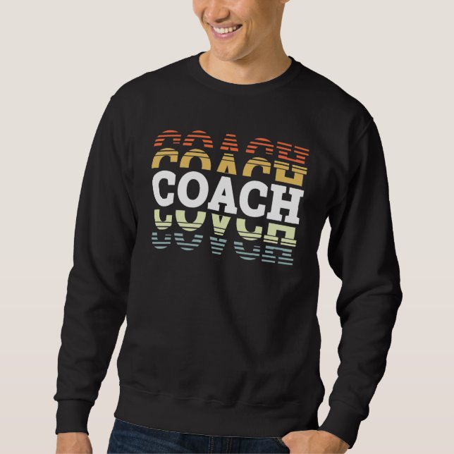 För manar coach coach coach coach 1 lång ärmad tröja (Framsida)