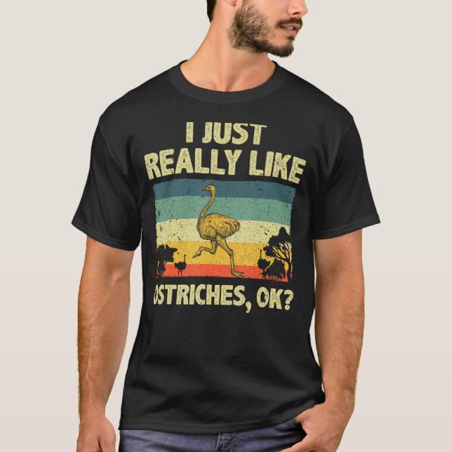 För manar damm i strutch,  strutch för barn t shirt (Framsida)
