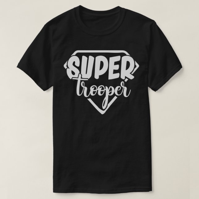 för manar eller kvinnlig idé om statliga trupper t shirt (Design framsida)