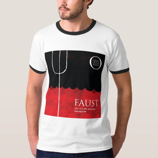 För manar Faust T Shirt (Framsida)